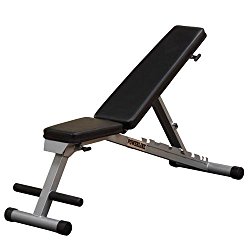 Body-Solid Powerline Flat/Incline/Decline Folding Bench Image